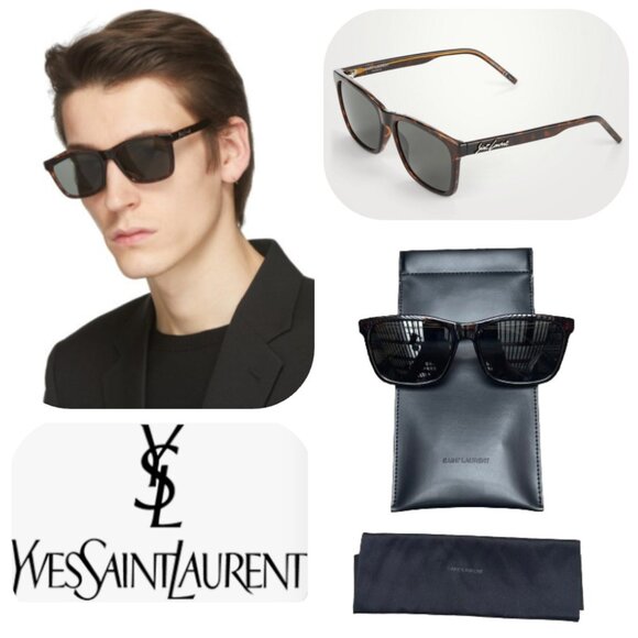 NEW Saint Laurent SL318 002 Wayfarer Sunglasses